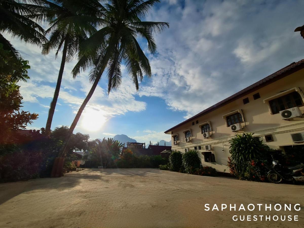 Saphaothong Guesthouse Vang Vieng Zewnętrze zdjęcie